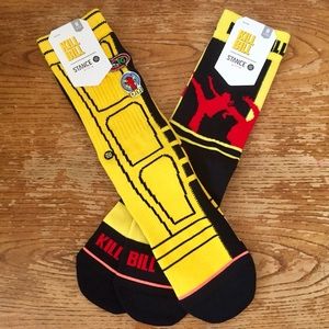 🔥🎬NEW Stance Kill Bill Socks Ltd Edition 2pk🎬🔥
